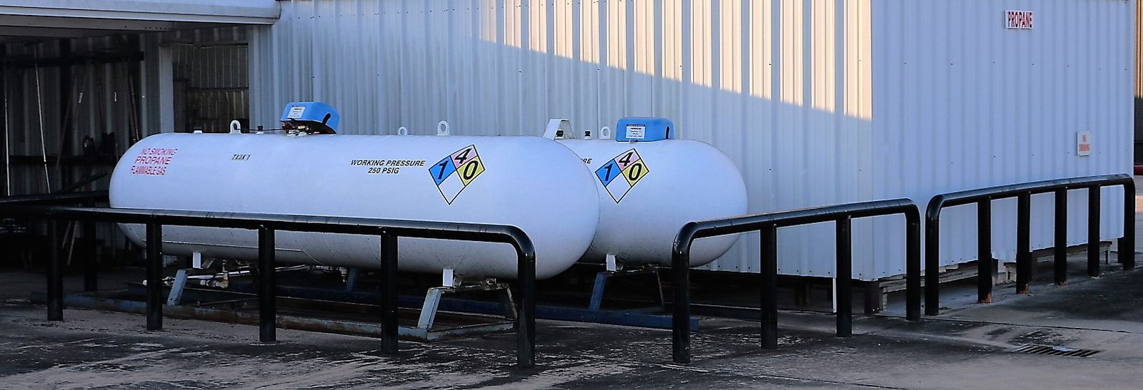 Aztec Rental Center Propane Filling in Sugar Land, Texas